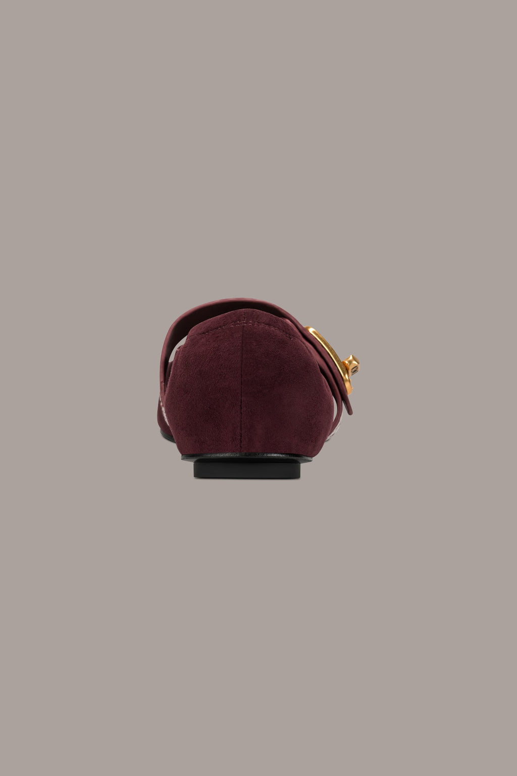 ANSELM SUEDE MARY JANE FLAT