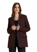 Boyfriend Fit Single-Button Blazer for Tall Women