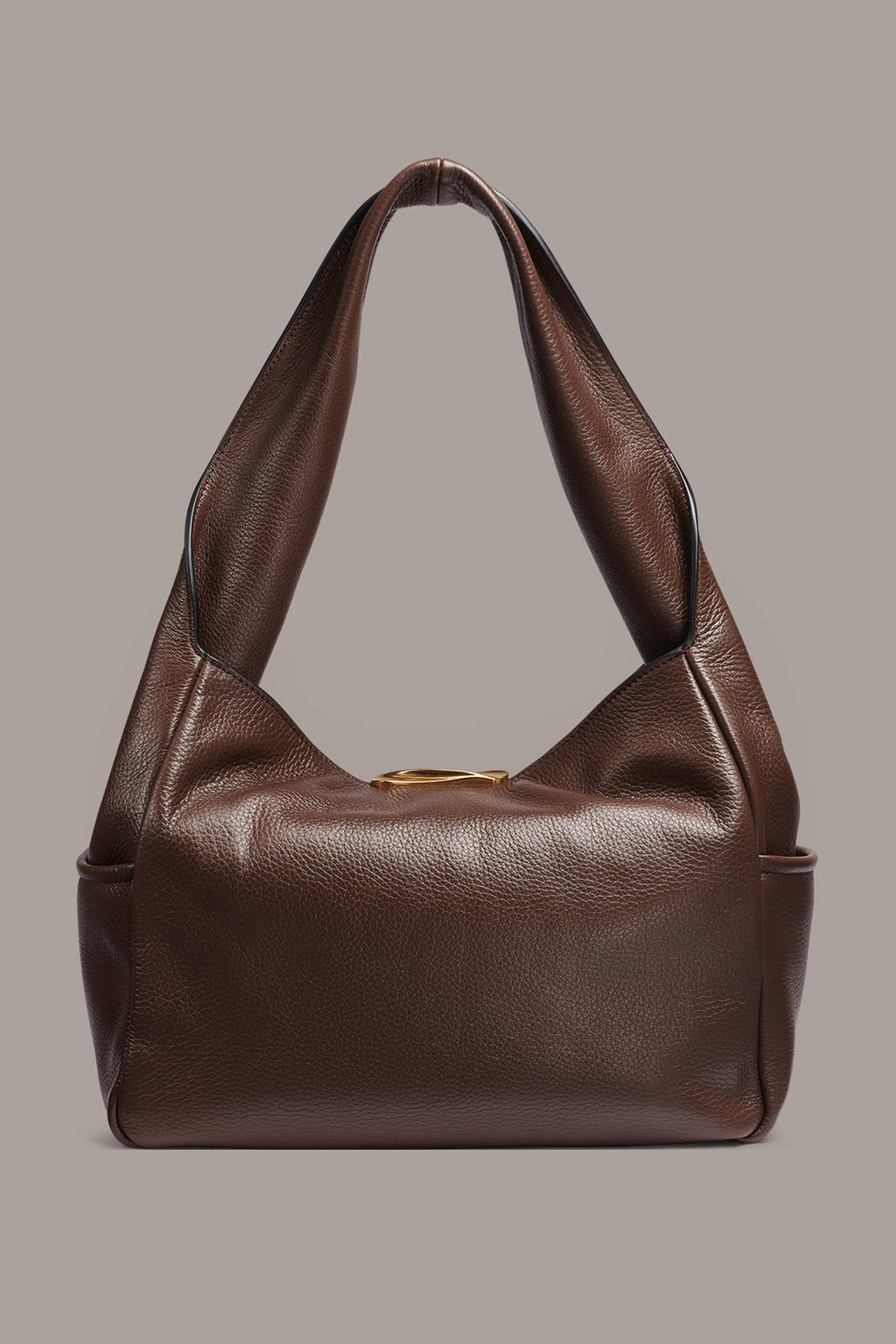AMAGANSETT LEATHER SHOULDER BAG