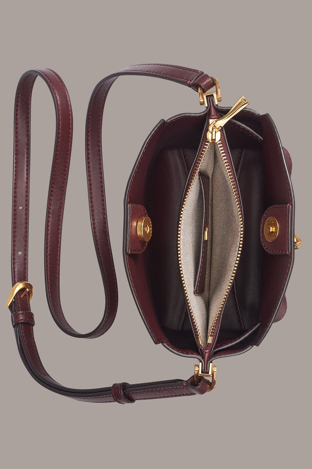 BRIDGEHAMPTON LEATHER SMALL CROSSBODY BAG
