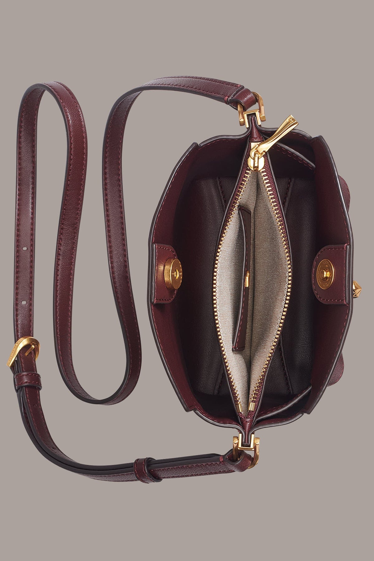 BRIDGEHAMPTON LEATHER SMALL CROSSBODY BAG