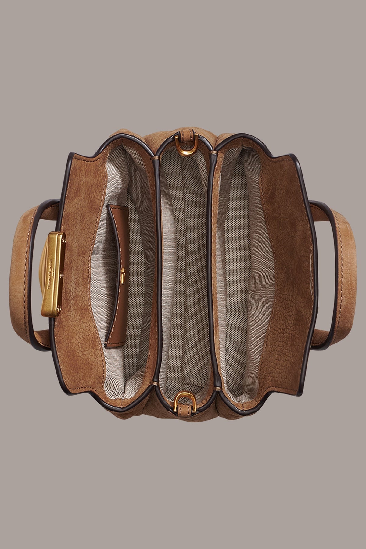 AMAGANSETT SUEDE MINI SATCHEL BAG