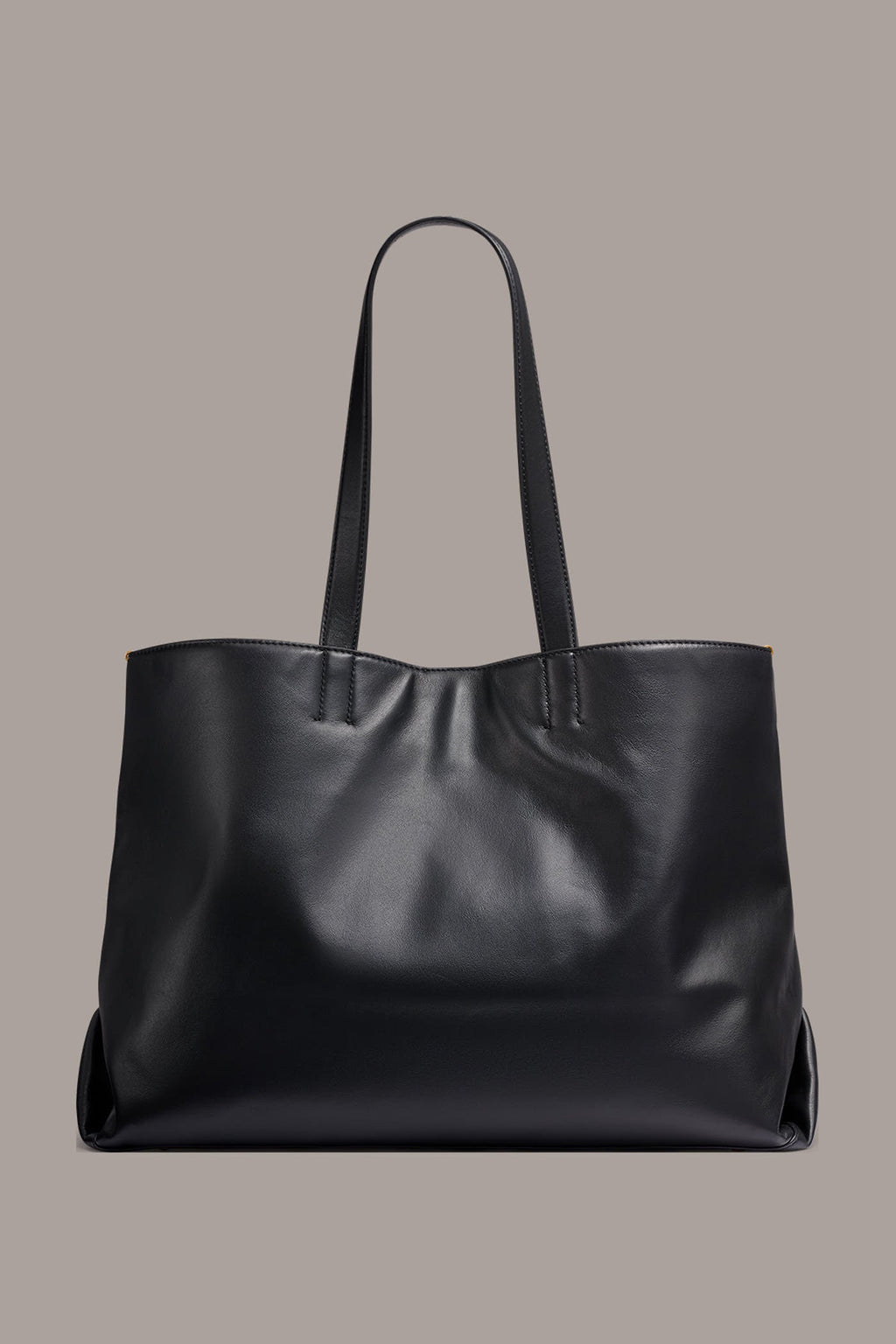 BROCADE LEATHER TOTE