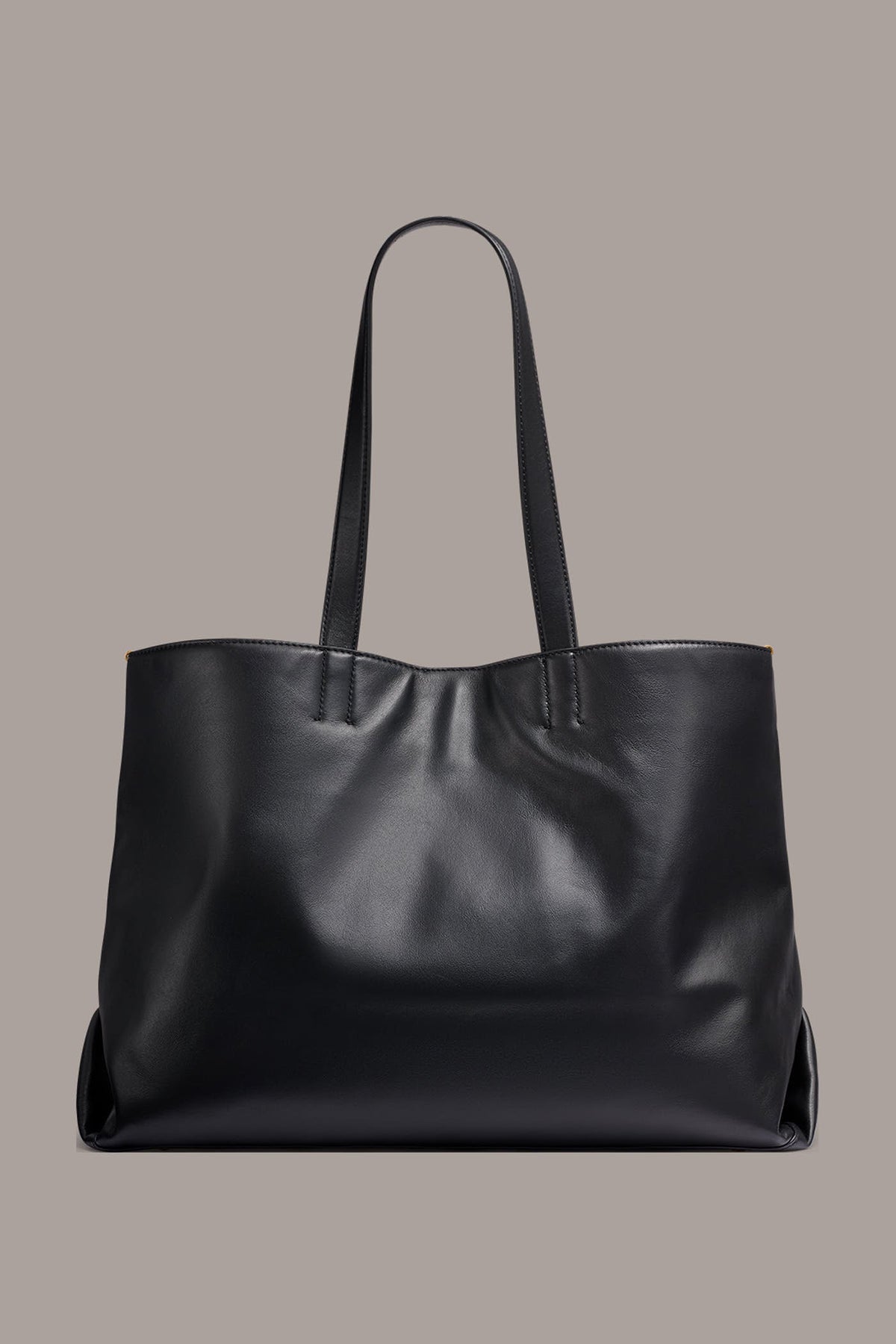 BROCADE LEATHER TOTE