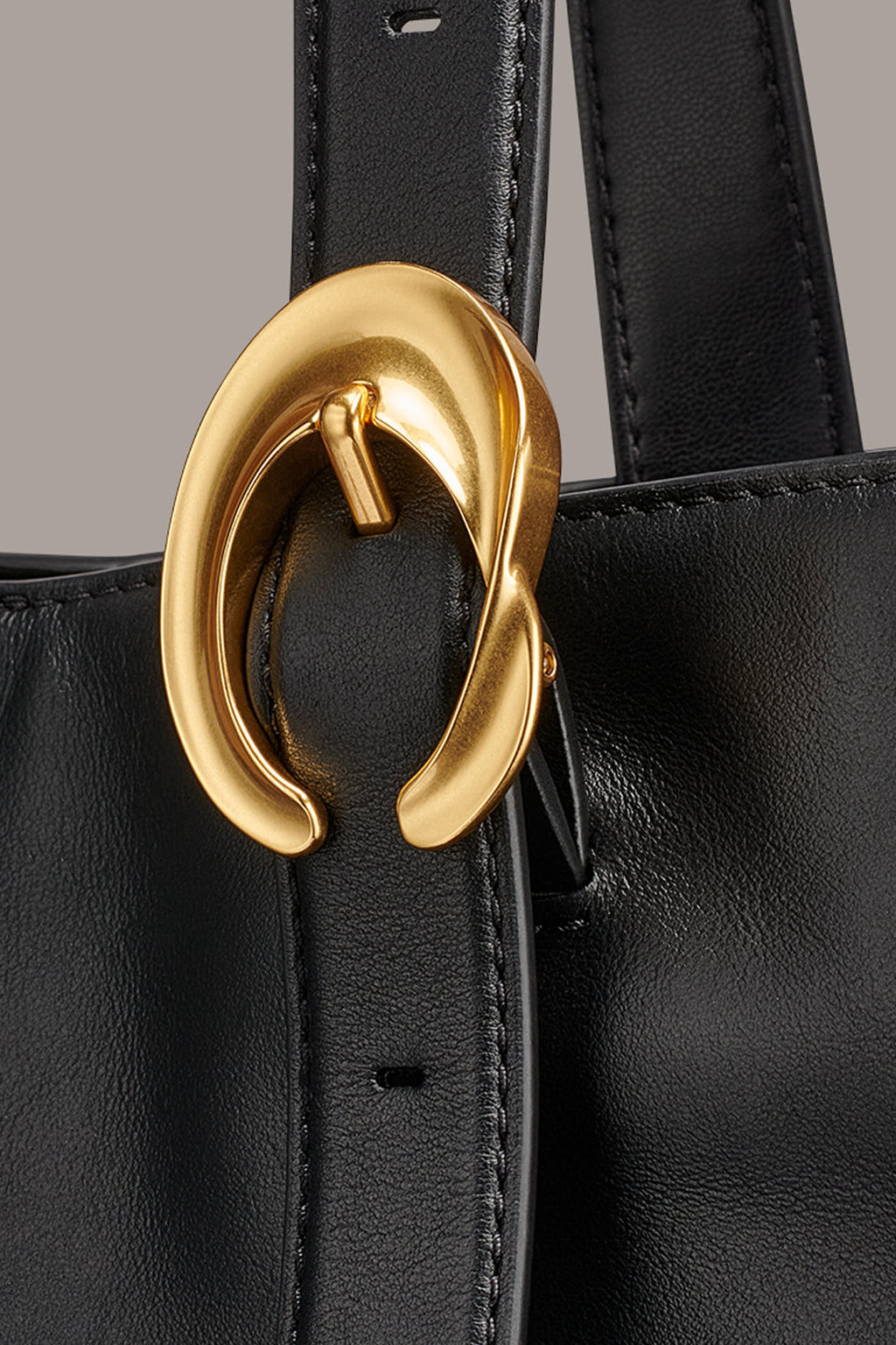 BROCADE LEATHER TOTE