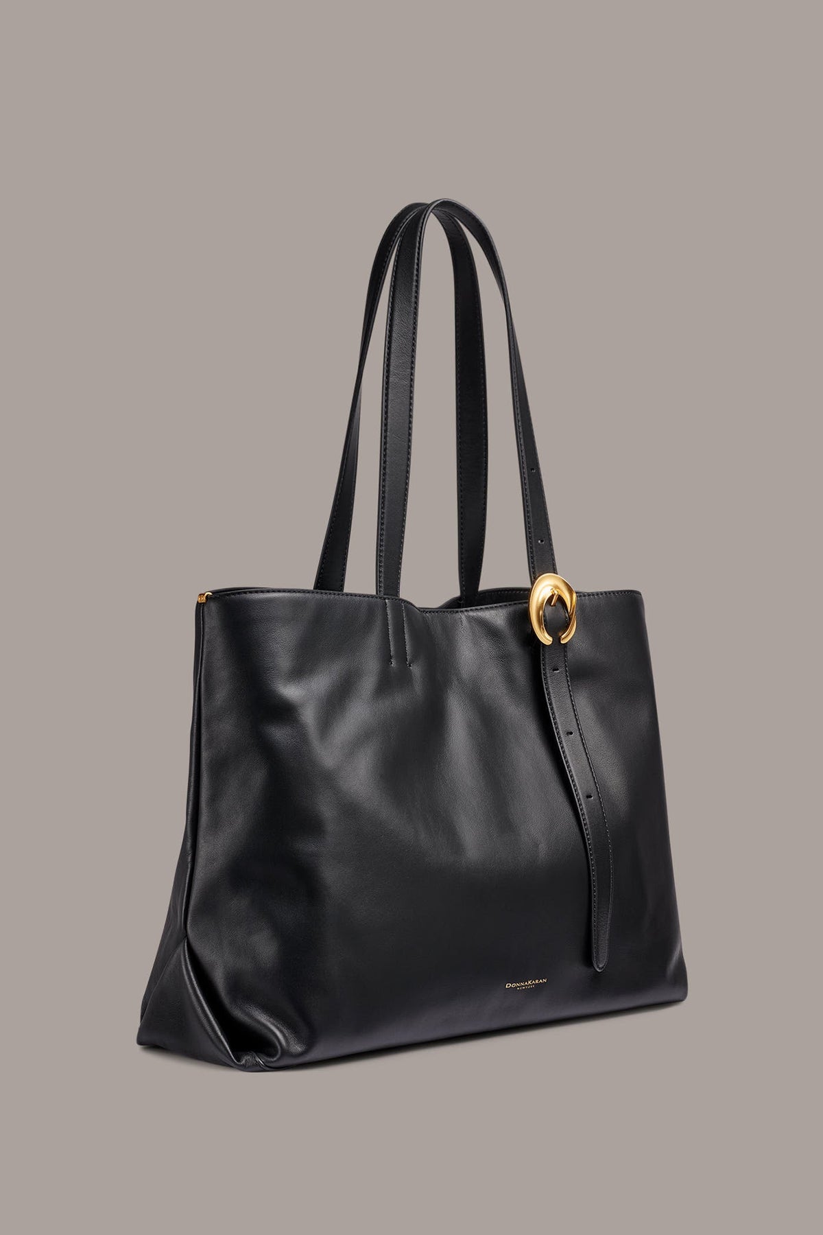 BROCADE LEATHER TOTE
