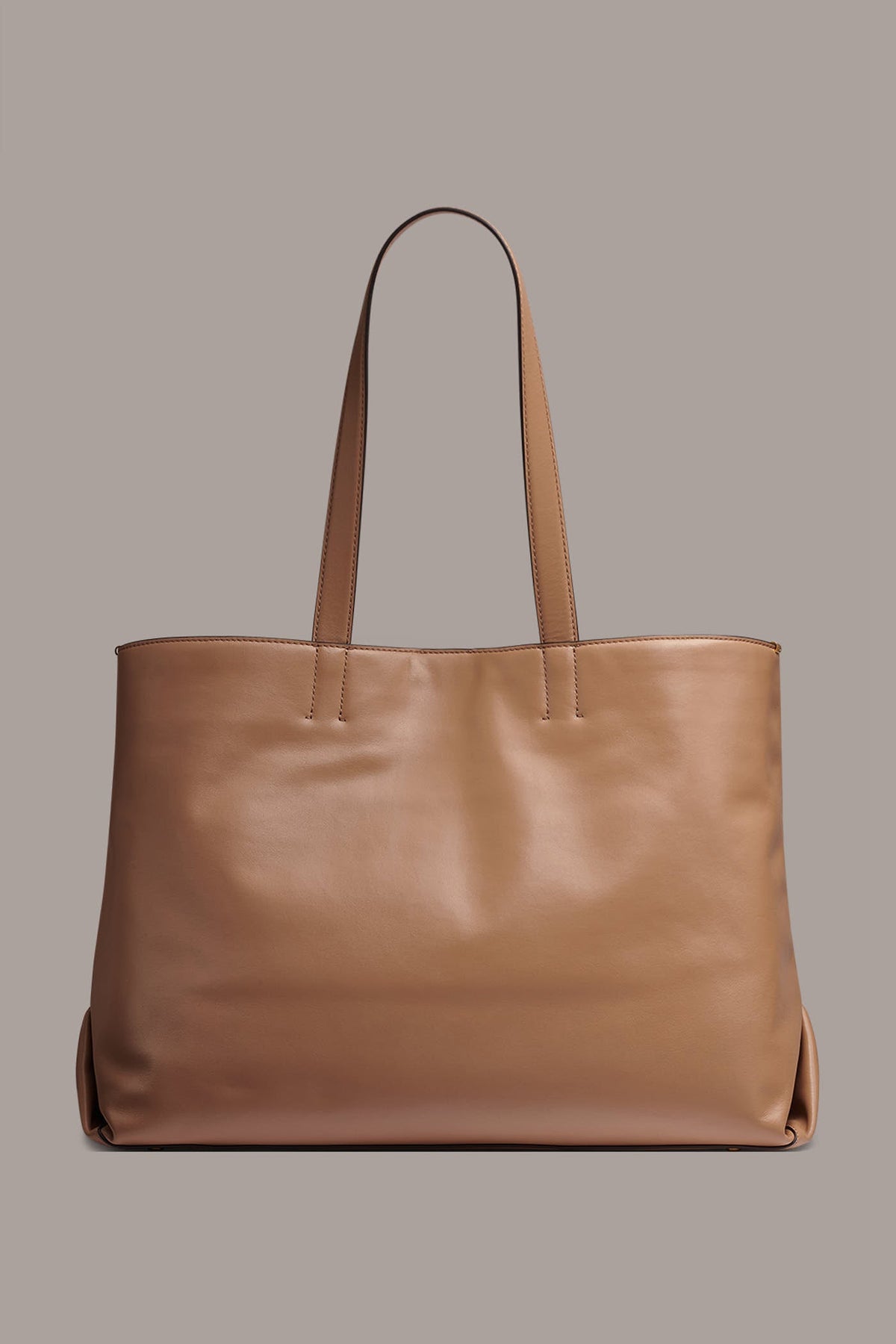 BROCADE LEATHER TOTE