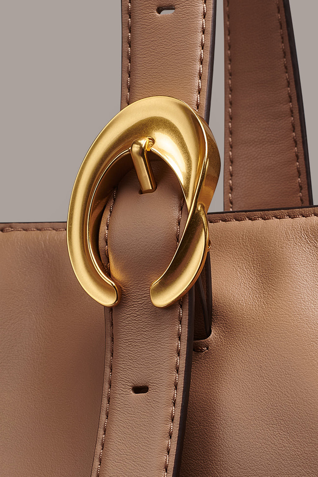 BROCADE LEATHER TOTE