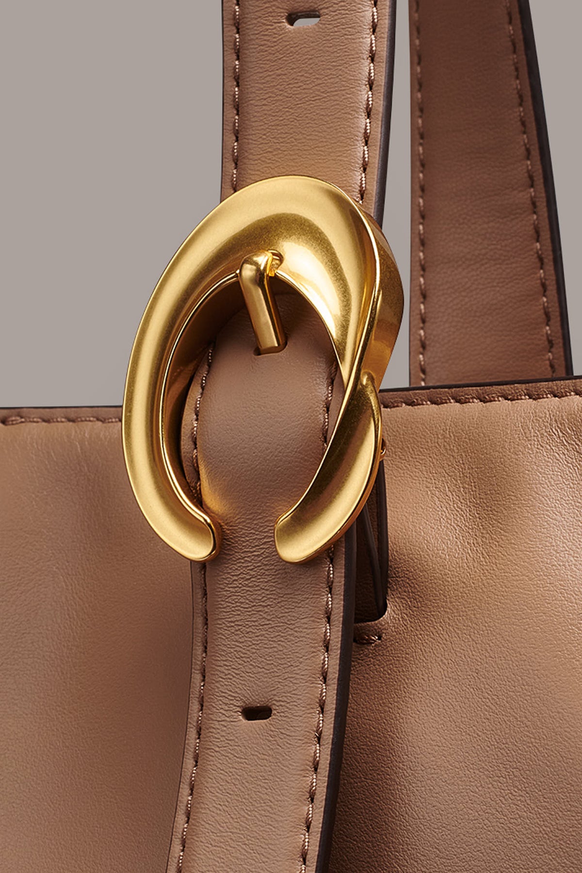 BROCADE LEATHER TOTE
