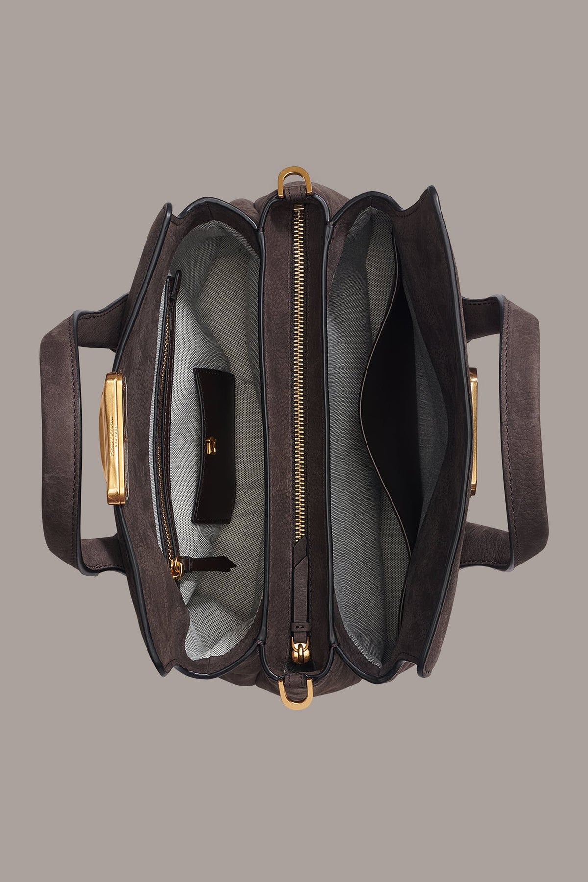 AMAGANSETT SUEDE SATCHEL BAG