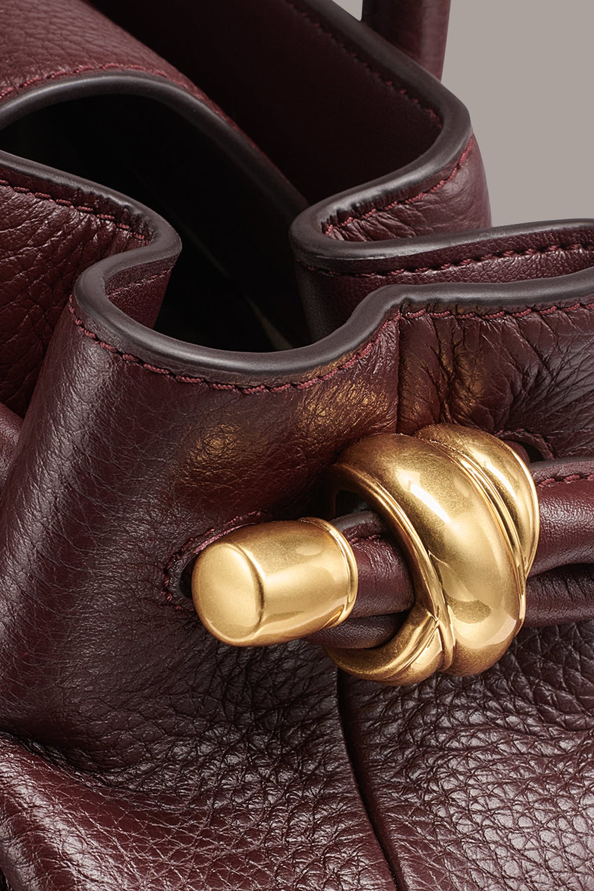 CASHMERE LEATHER MEDIUM TOTE