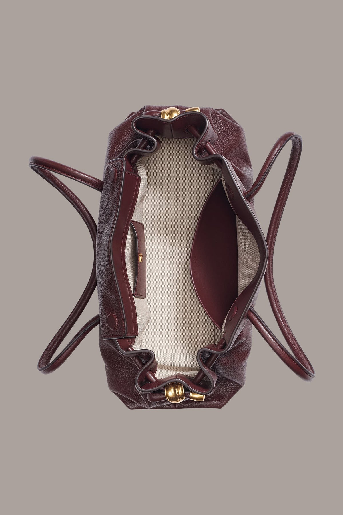 CASHMERE LEATHER MEDIUM TOTE