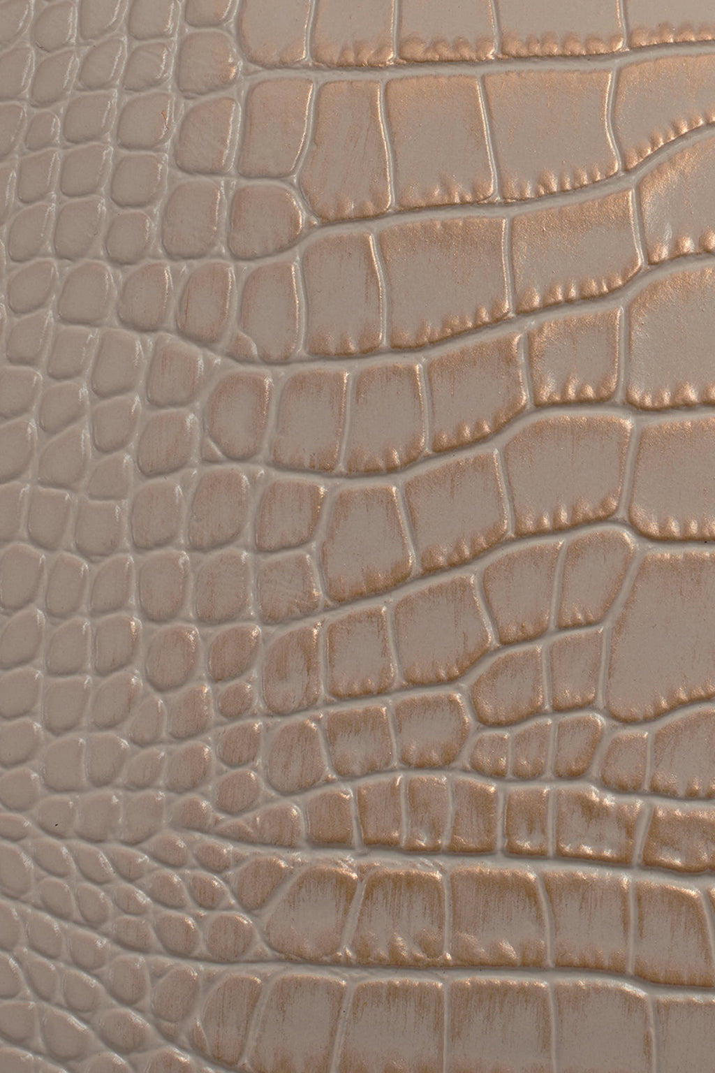 GLENWOOD CROC-EFFECT LEATHER CROSSBODY BAG