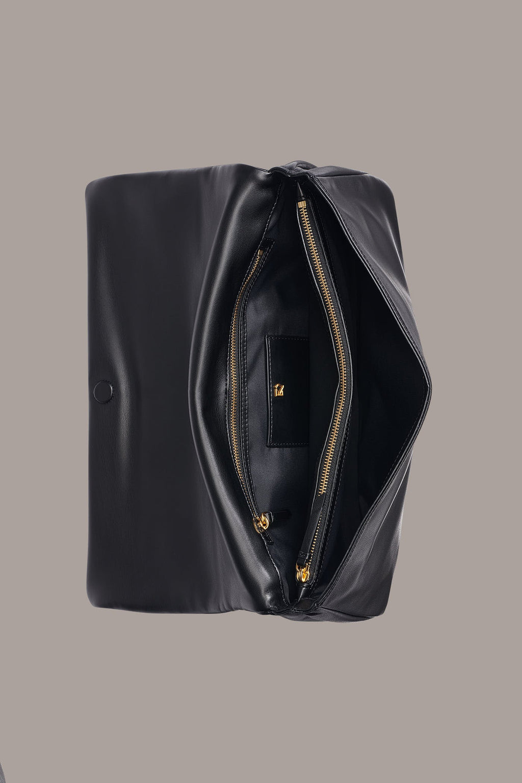 GRENADINE LEATHER CLUTCH