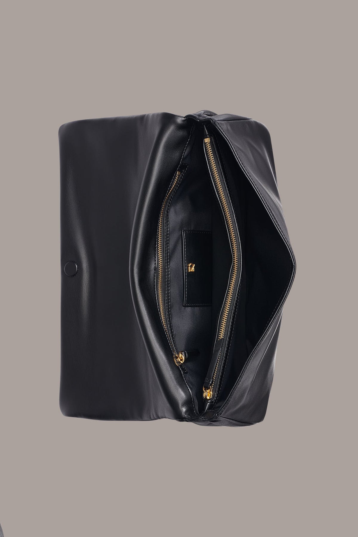 GRENADINE LEATHER CLUTCH