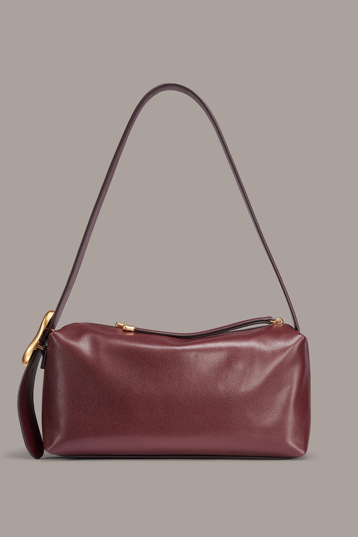 HEATHER LEATHER SHOULDER BAG
