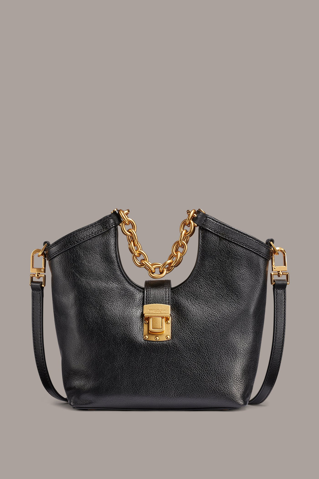 LENO LEATHER SMALL TOTE
