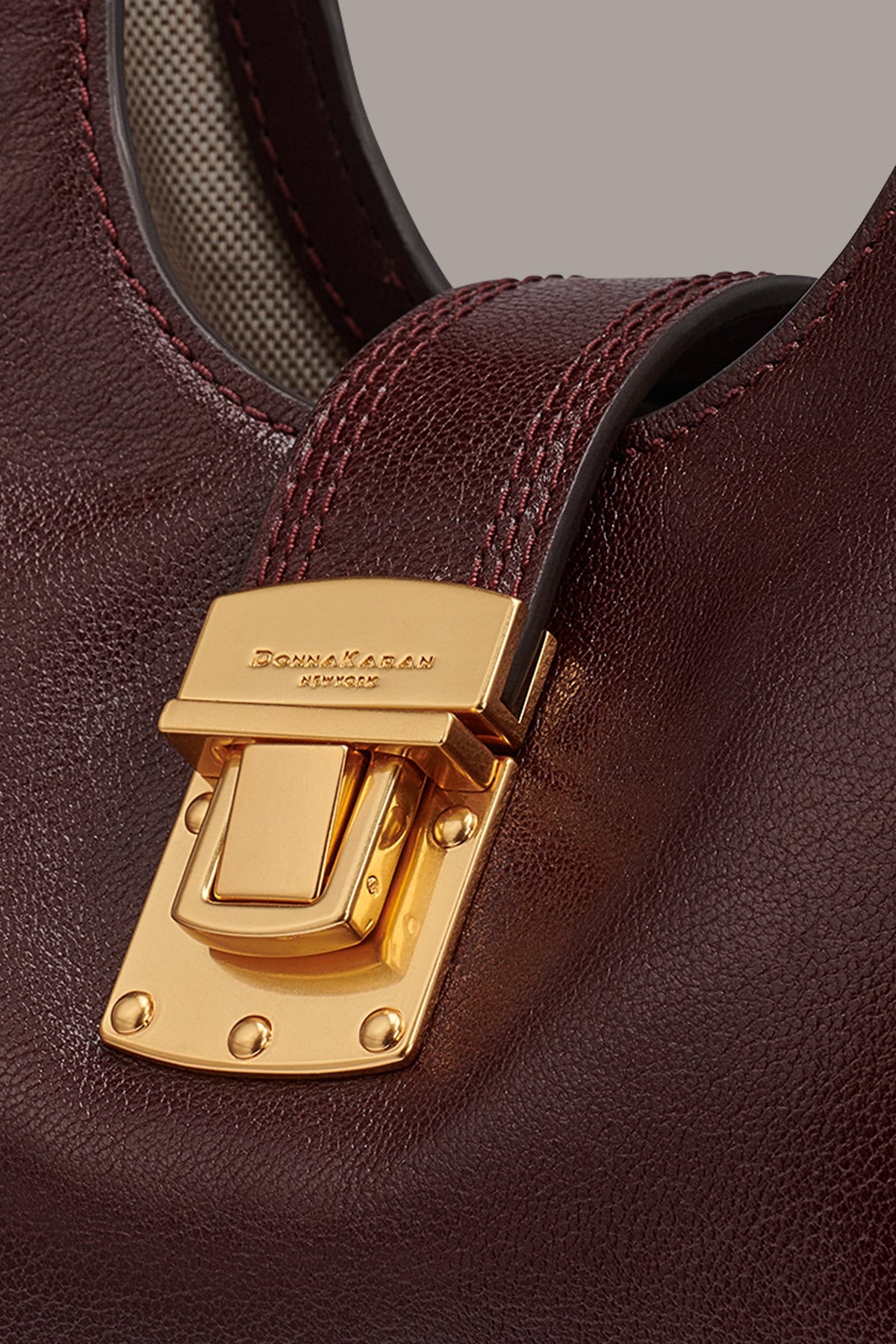 LENO LEATHER SMALL TOTE