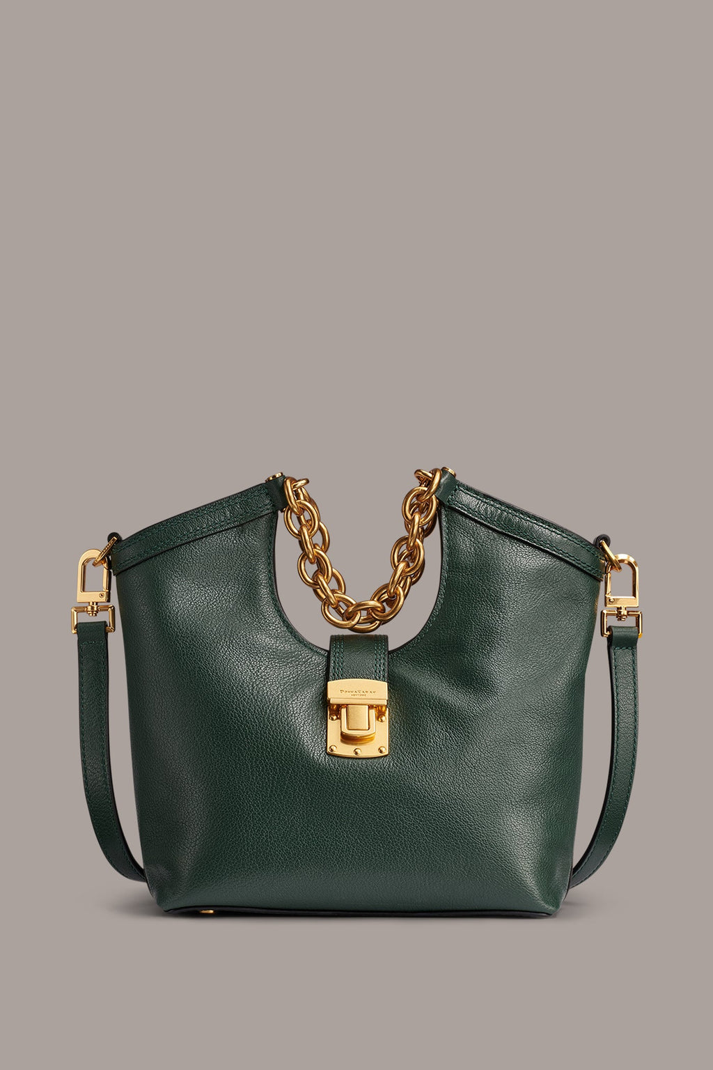 LENO LEATHER SMALL TOTE