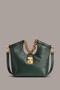 LENO LEATHER SMALL TOTE