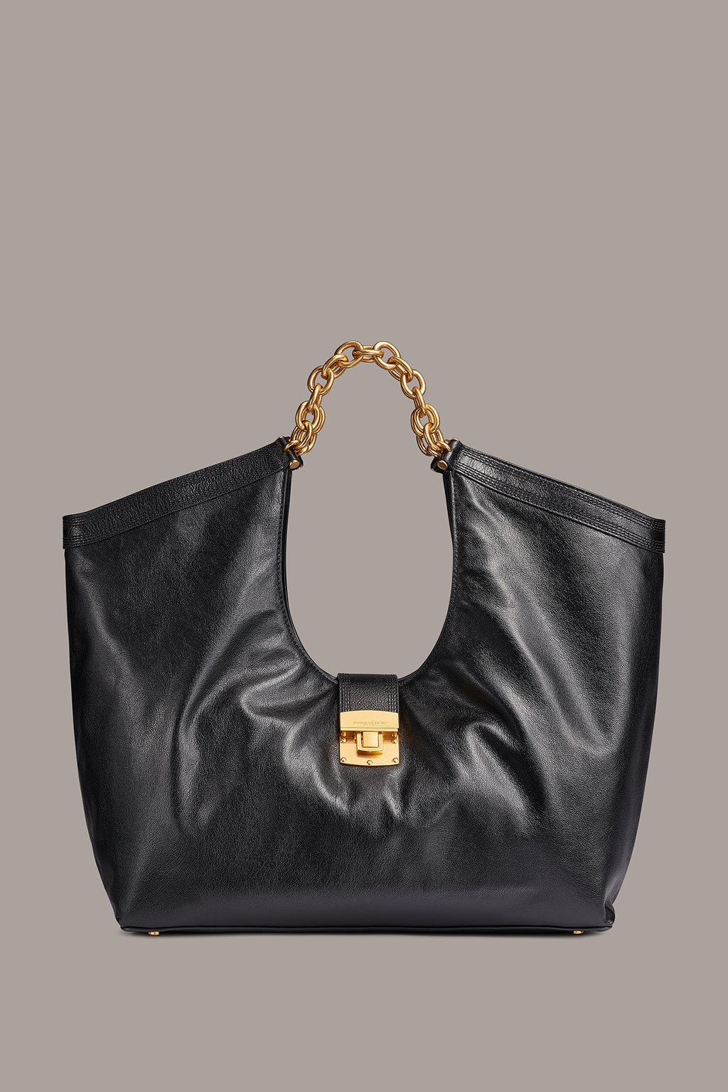 LENO LEATHER TOTE
