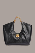 LENO LEATHER TOTE