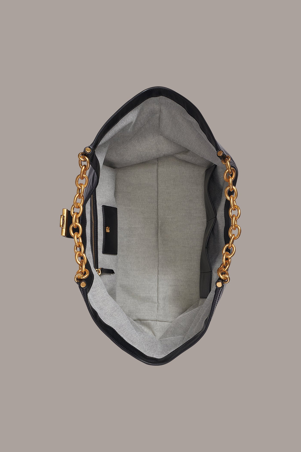 LENO LEATHER TOTE