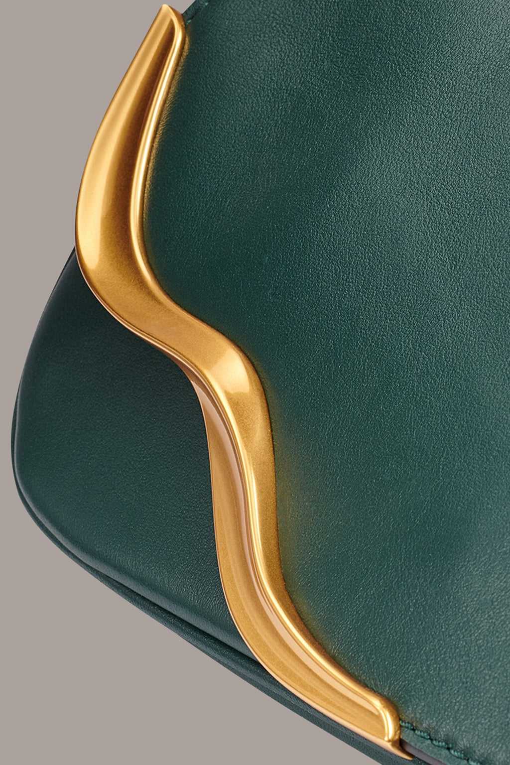 MALVERNE LEATHER CLUTCH