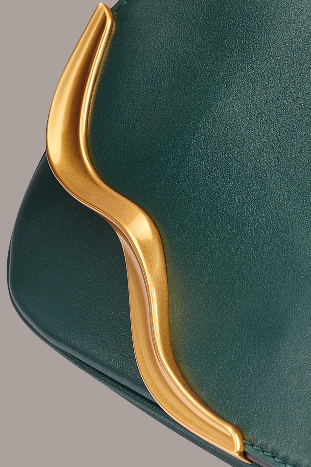 MALVERNE LEATHER CLUTCH