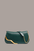 MALVERNE LEATHER CLUTCH