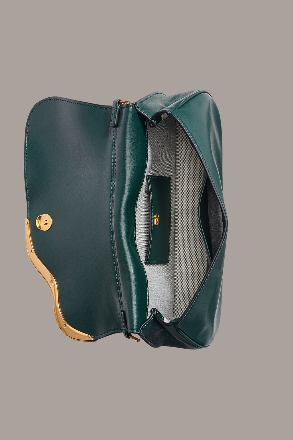 MALVERNE LEATHER CLUTCH