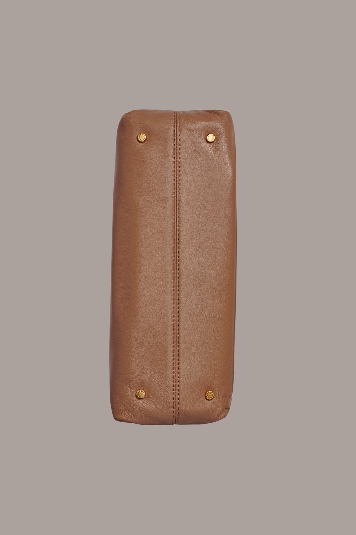 POPLIN LEATHER CLUTCH