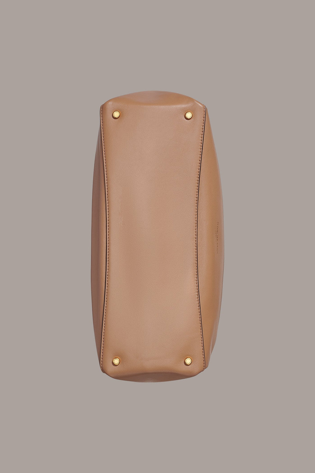 POPLIN LEATHER TOTE