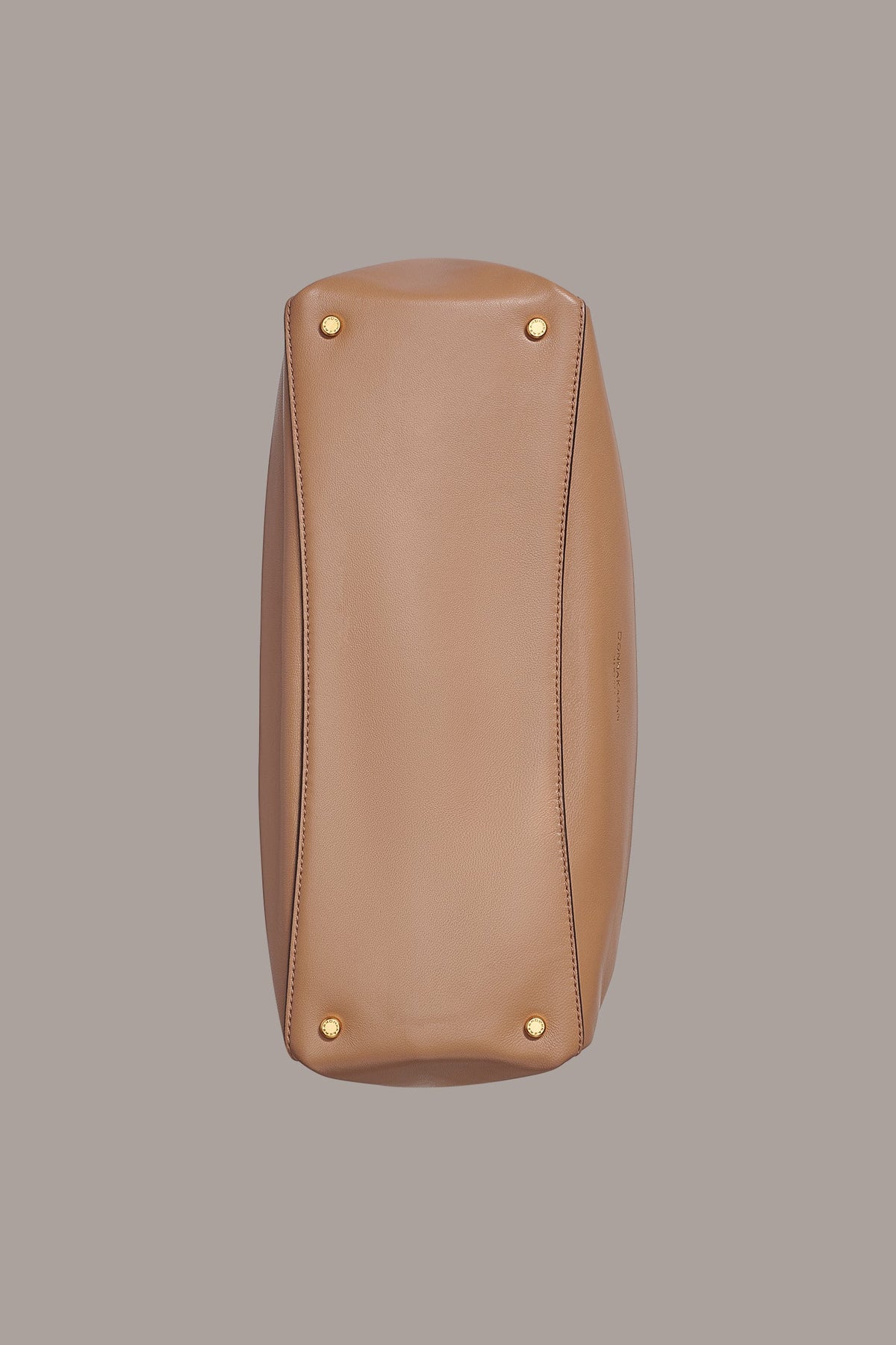 POPLIN LEATHER TOTE
