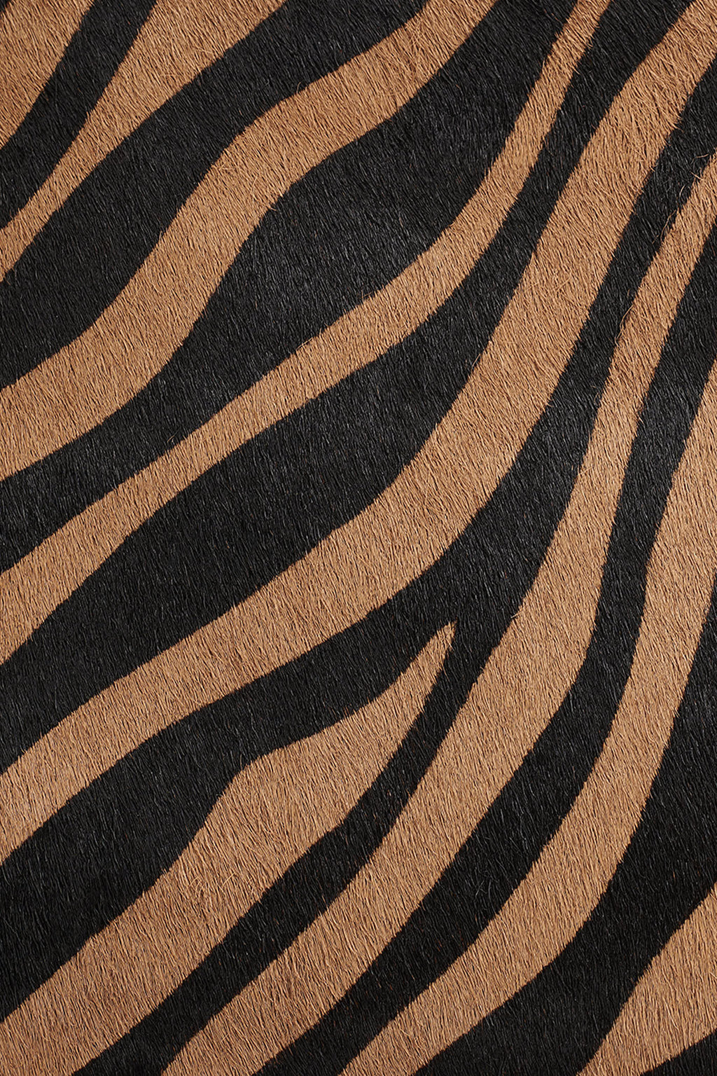 VELVET ZEBRA CALF HAIR SHOULDER BAG