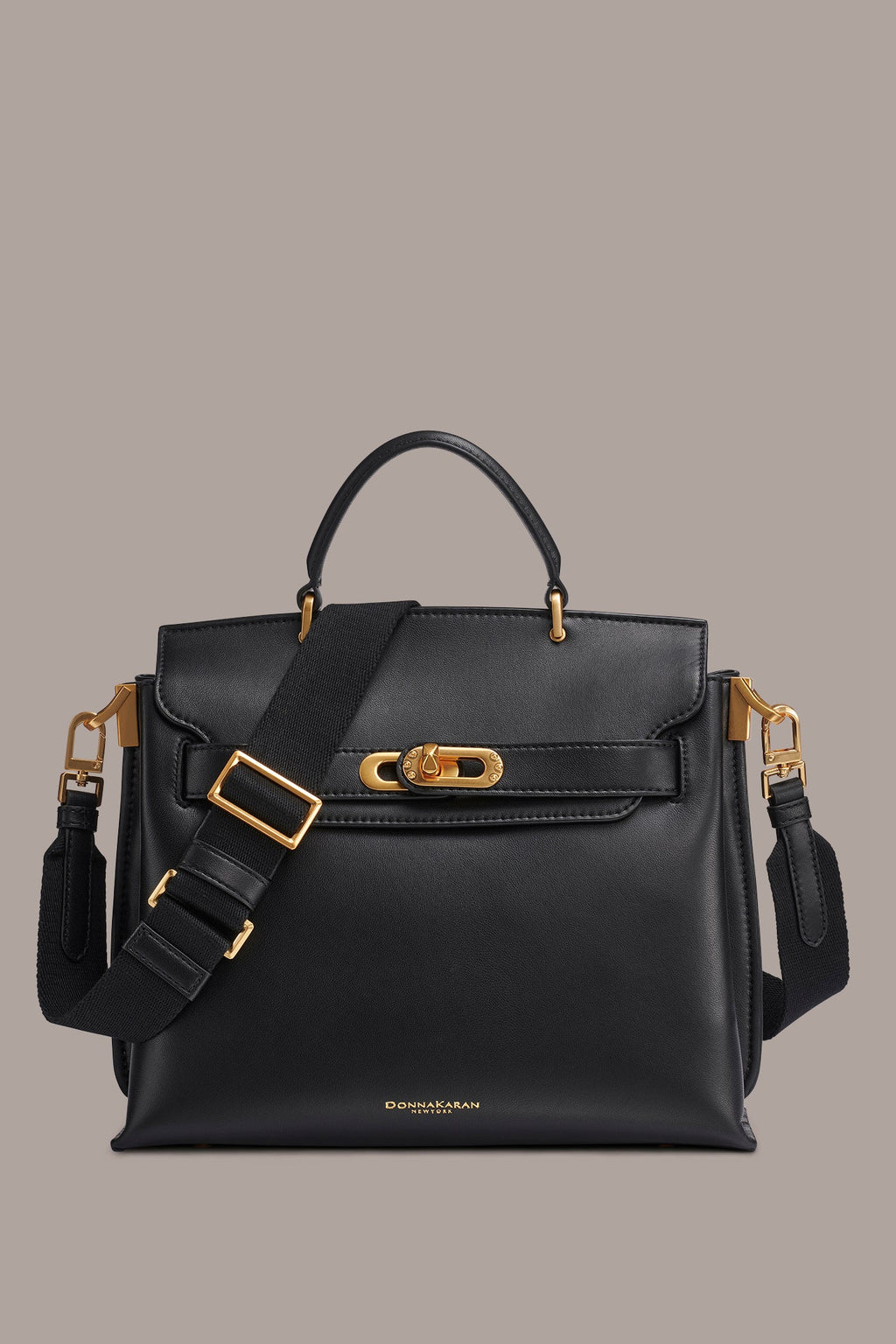 BRIDGEHAMPTON LEATHER SATCHEL BAG