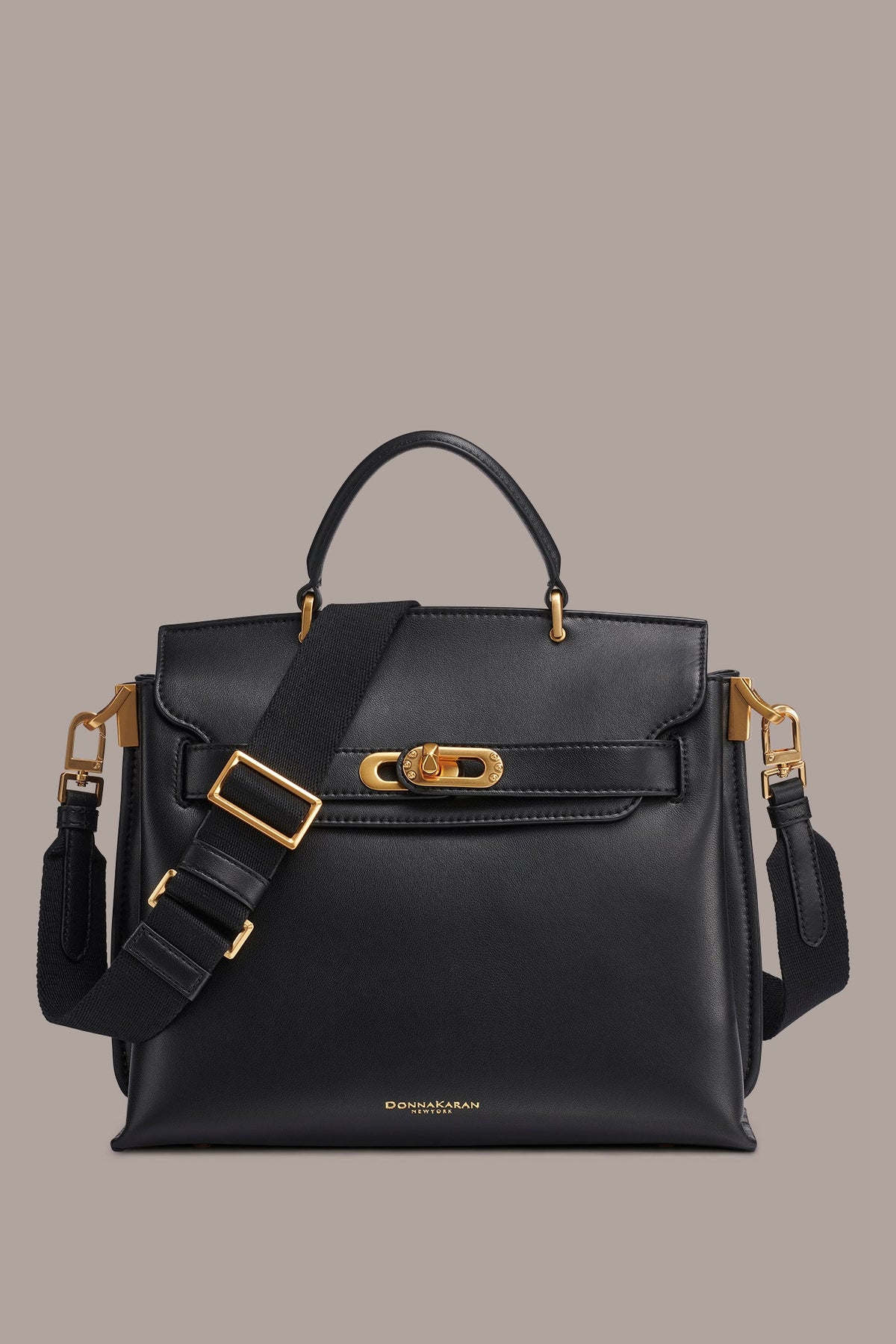 BRIDGEHAMPTON LEATHER SATCHEL BAG