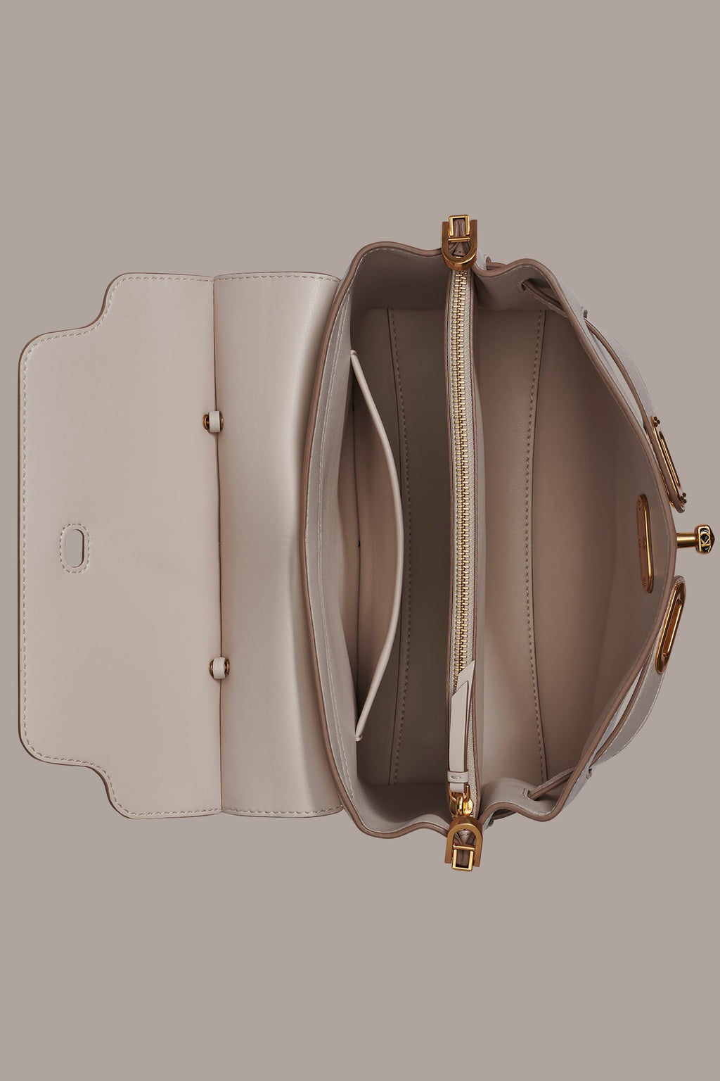 BRIDGEHAMPTON LEATHER SATCHEL BAG