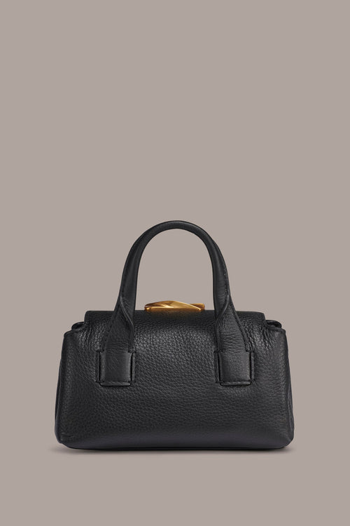AMAGANSETT LEATHER MINI SATCHEL BAG