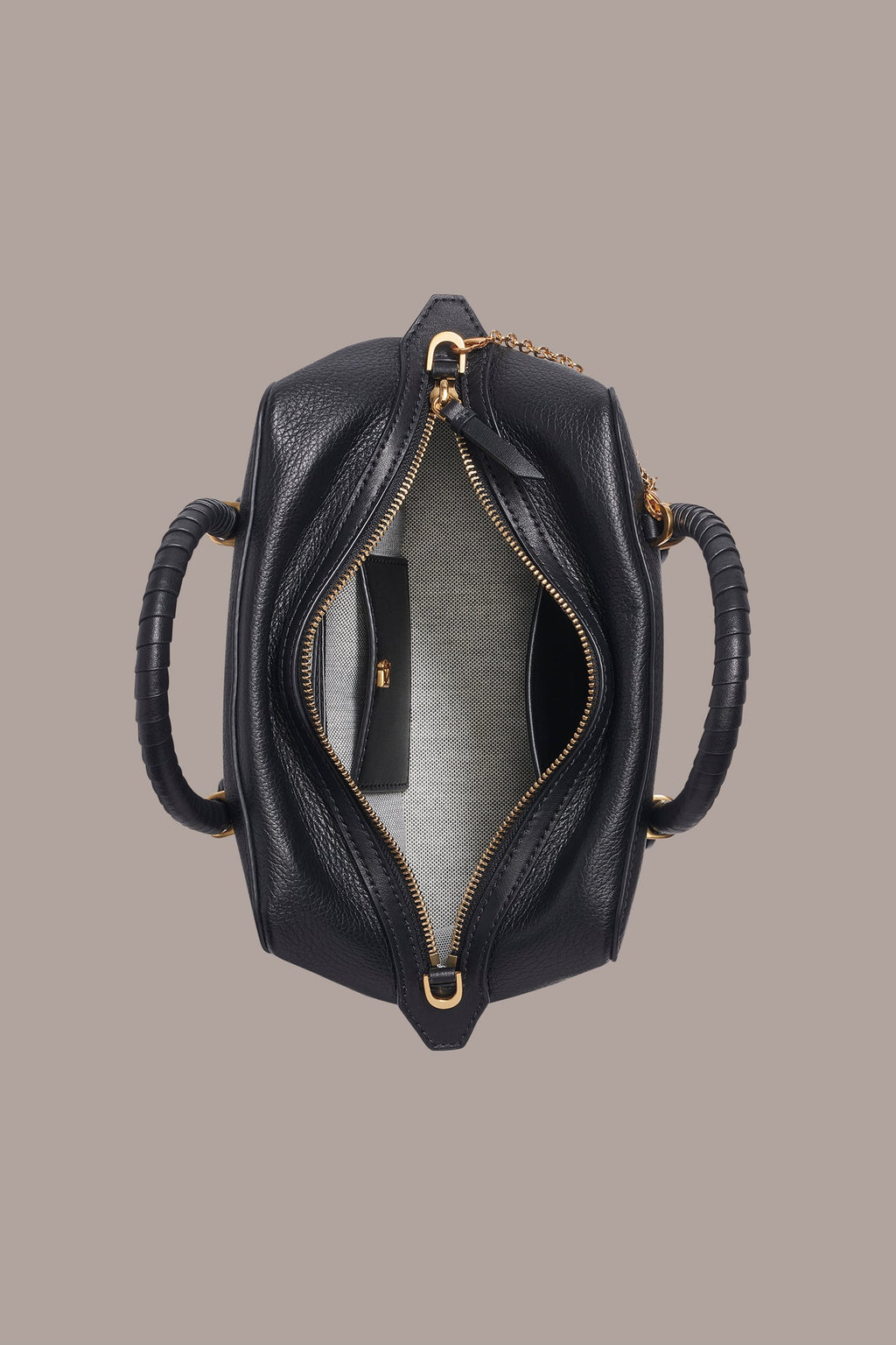 CHANTILLY LEATHER MINI SATCHEL BAG