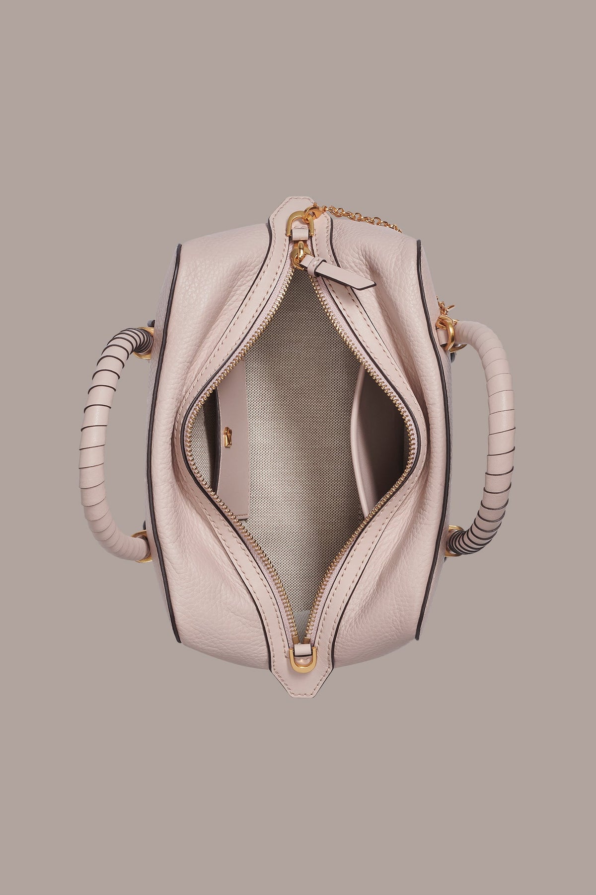CHANTILLY LEATHER MINI SATCHEL BAG
