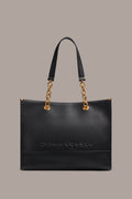 MERINO LEATHER LOGO TOTE