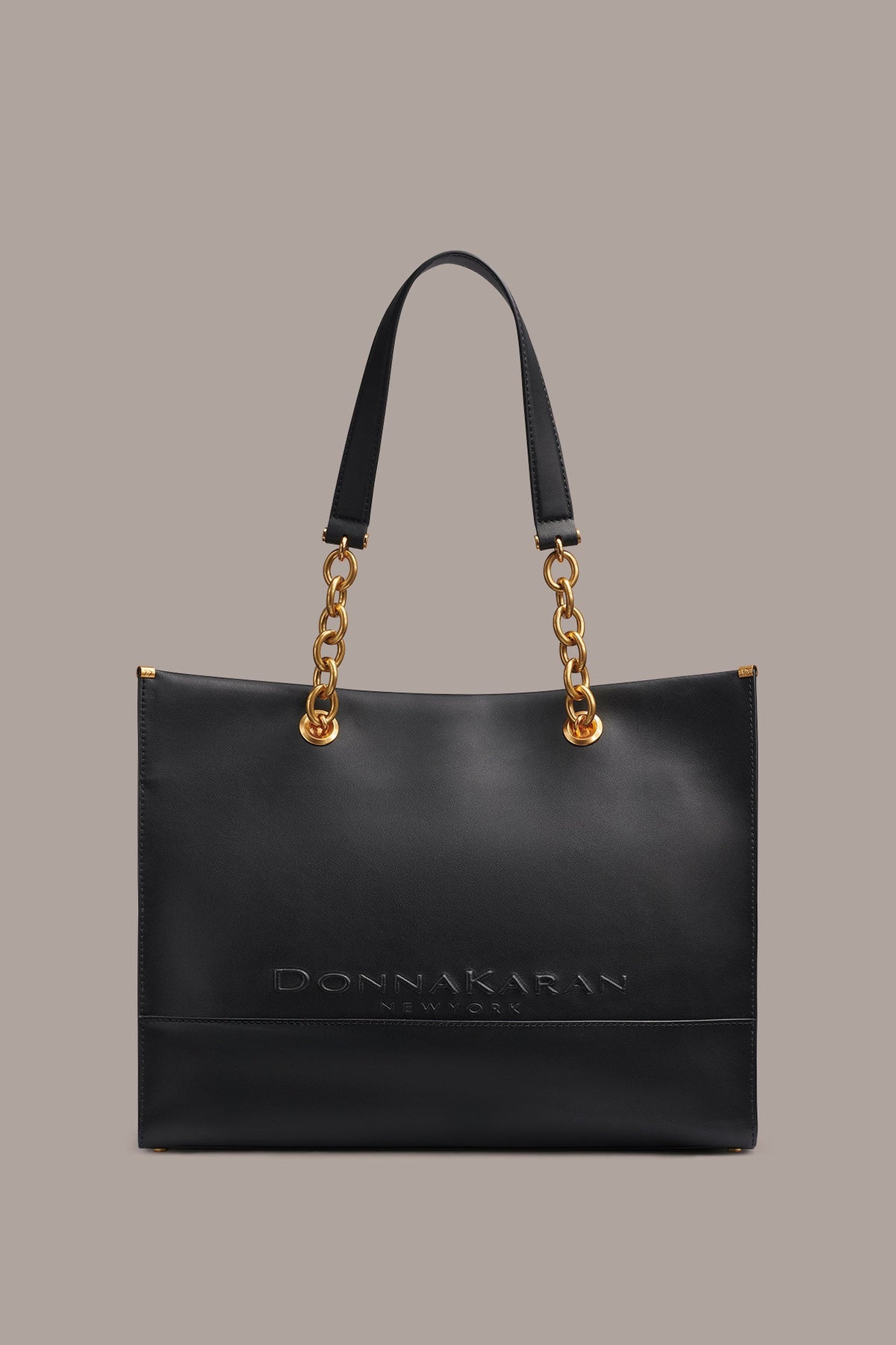 MERINO LEATHER LOGO TOTE