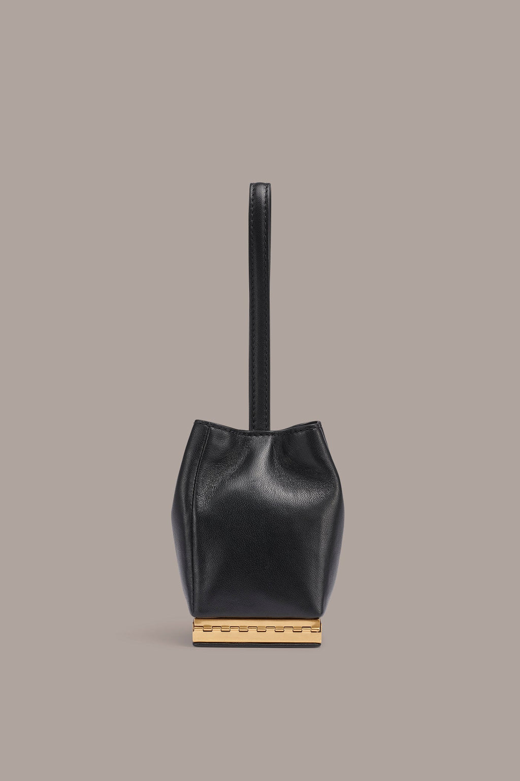 SISAL LEATHER CLUTCH