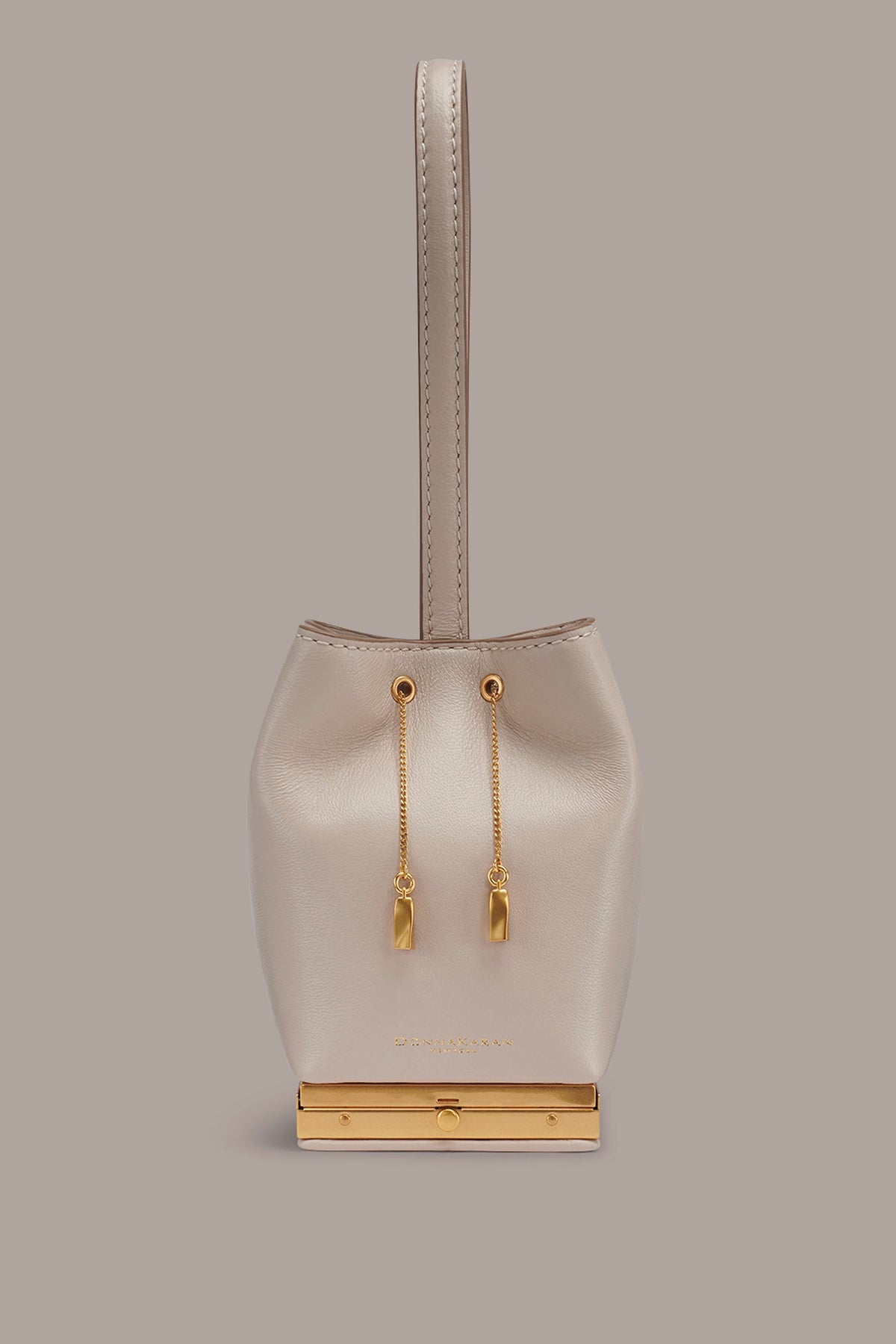 SISAL LEATHER CLUTCH