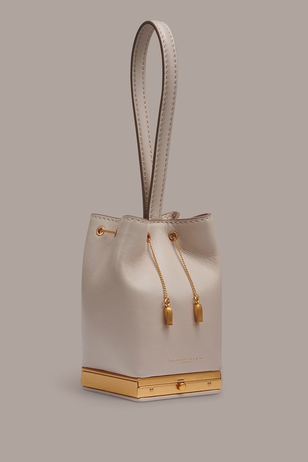 SISAL LEATHER CLUTCH