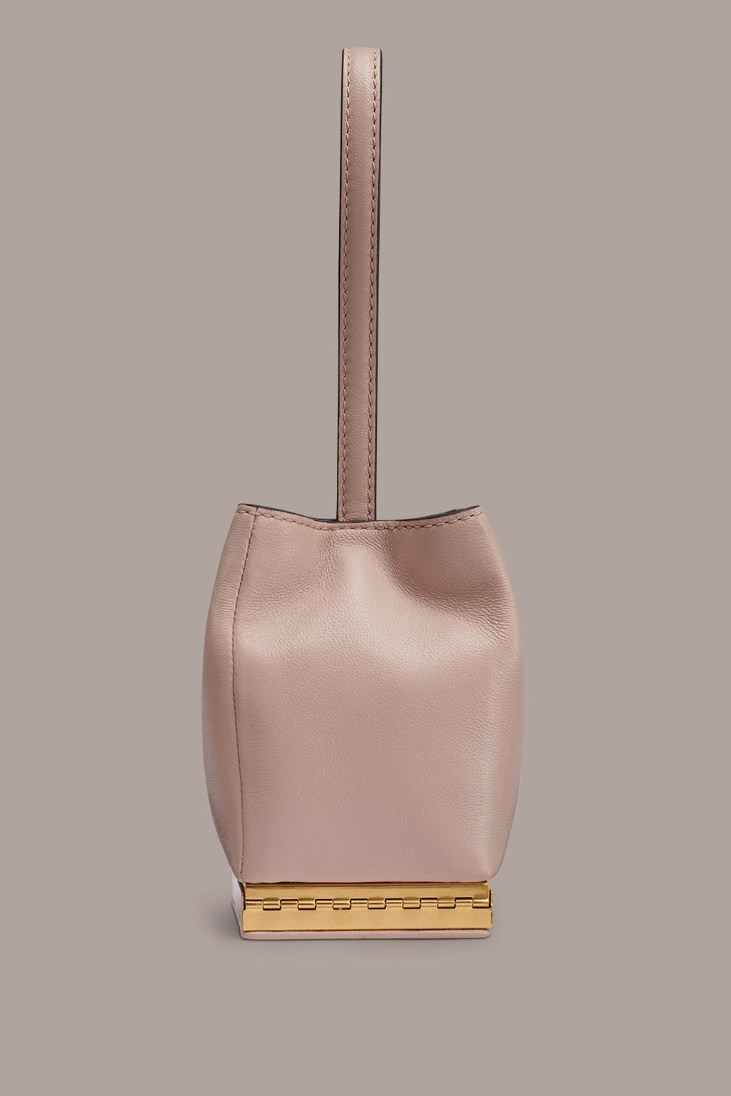 SISAL LEATHER CLUTCH