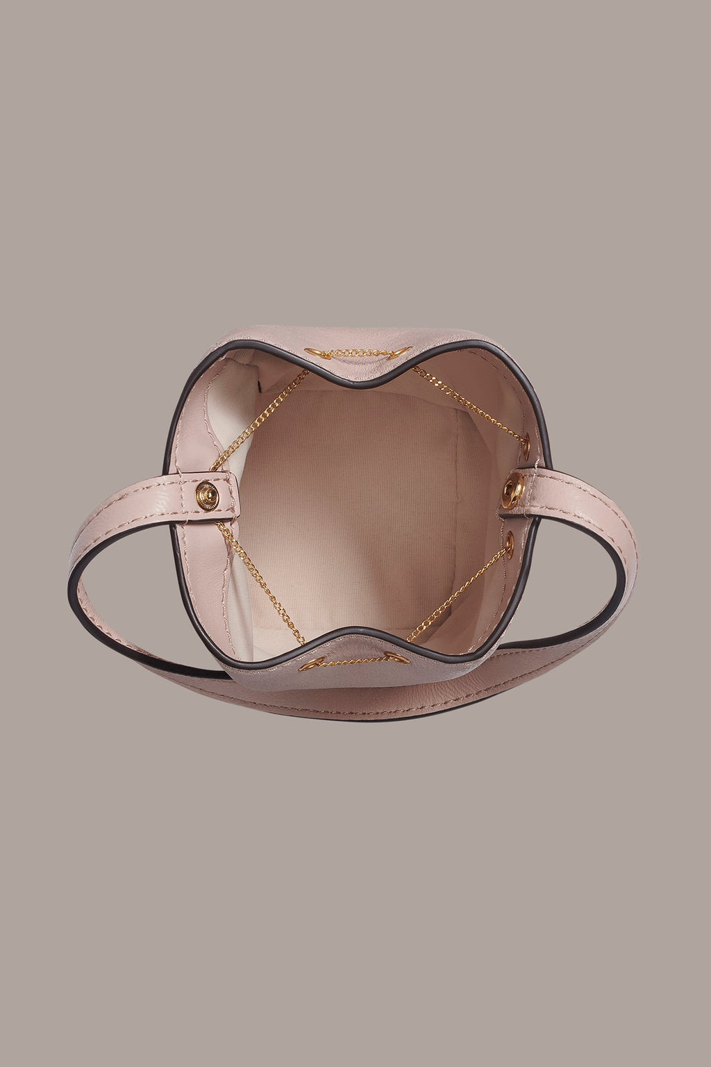 SISAL LEATHER CLUTCH
