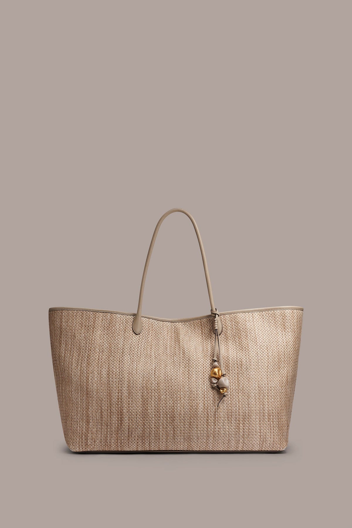 WEEKEND EXTRA LARGE RAFFIA TOTE