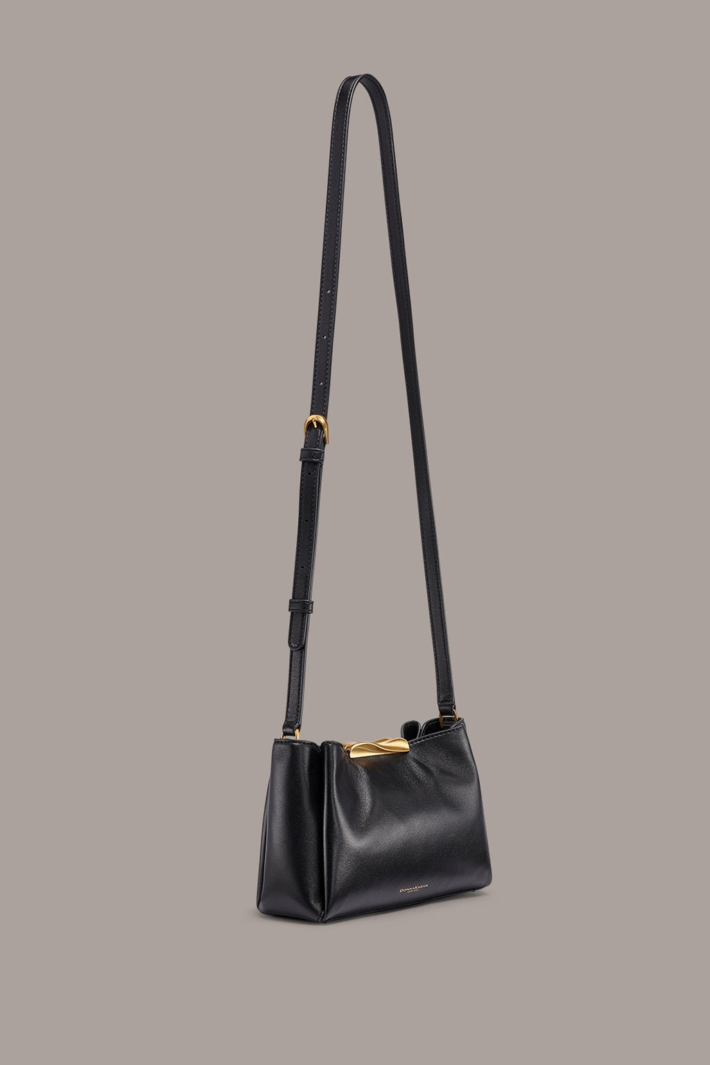 POPLIN LEATHER CROSSBODY BAG